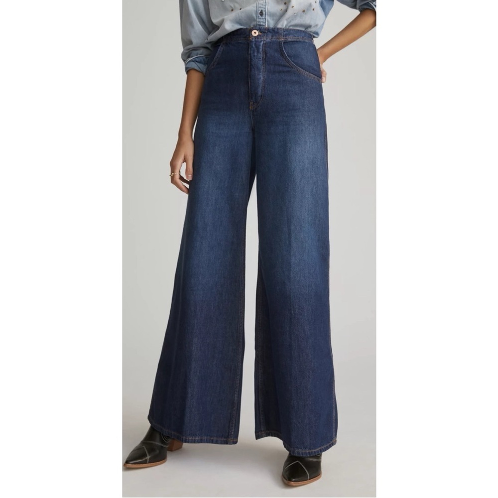 Anthropologie Pilcro The Upper-Case A Flare Jeans, size 29 - Picture 12 of 14